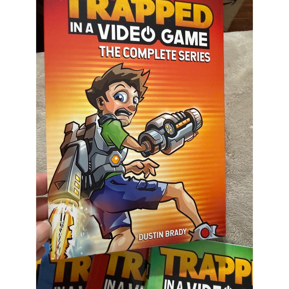 Trapped in a Video Game The Complete Series Books 1-5 Dustin Brady Box Set